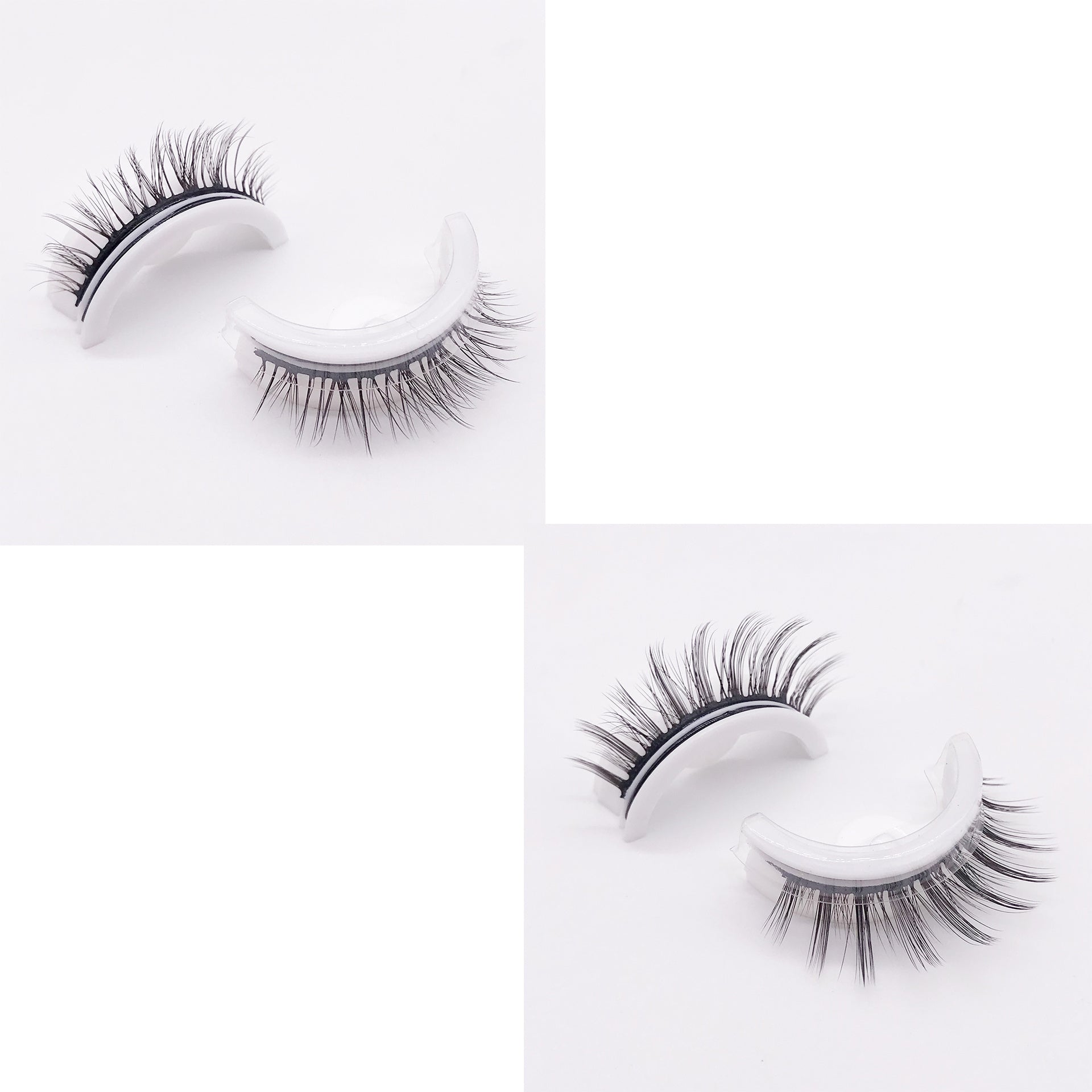 Reusable 3D Mink Lashes Natural False Eyelashes Self Adhesive Fake Glue Free Makeup Eyelash Extension Silk Reusable 3D Mink Lashes Natural False Eyelashes Self Adhesive Fake Glue Free Makeup Eyelash Extension Silk